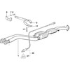 BMW 3 E36 Halteblech 1995 1999 Originalus 18201404095