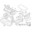 Bmw 3 E46 Priekinis Dešinysis Garsą Izoliuojantis Durų Originalus 51487111650