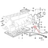 BMW 3 E46 variklio alyvos purkštukas originalus 11427507384