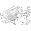 BMW 3 E46 variklio bloko tvirtinimo guolio varžtas 11311703718 NAUJAS ORIGINALUS
