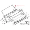 BMW 3 E90 Elektrinė Saulės Žaliuzė 2004 2008 Originalus 51469149848