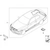BMW 3 E92 E93 Dešinės Apatinė Danga Originalus 51718044548