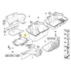 Bmw 3 E93 Bagažinės Dugno Panelės Įdėklas Originalus 51479126822