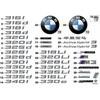 Bmw 3 F30 Etiketas Originalus 51147270816