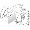 BMW 3 F30 F31 F80 M3 Channel Sealing Išorinis Durų Priekinis Dešinysis Originalus 51357298918