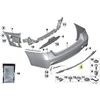 Bmw 3 F30 F31 Galinio Stiklo Įdėklas Originalus 51128054197