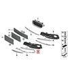 BMW 3 F30 F31 Iš Dalies Atidarytas Tinklelis Dešinėje Originalus 51117464490