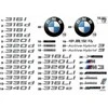 BMW 3 F30 LCI Etiketė 2015 2018 Originalus 51147407279