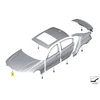 BMW 3 G20 G21 Aliumininis Variklio Gamykla Originalus 41008494446