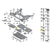 Bmw 3 G20 G21 Clip Oberteil Originalus 07146887194