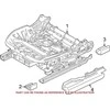 BMW Apdailinė Detalė Viršutinis Bėgis Išorinis Dešinysis G20 G21 G01 Originalus 52107492934