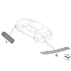 BMW 3 Serija F34 GT LCI Galinis Dešinysis Atspindis Originalus 63147417480