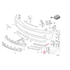 BMW 3 serijos E46 sedano priekinis bamperis, uždarytos grotelės N/S originalios 51117032615