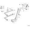 BMW 5 E34 Halteras Originalus 71101180443