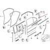 BMW 5 E39 Kairio kairio apdaila 51228159021 NAUJA ORIGINALI
