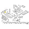 BMW 5 E39 Priekinis Variklio Skydas Originalus 51712695680