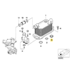 BMW 5 E39 Z8 E52 Dichtring Originalus 11441406702