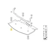 Bmw 5 E60 E61 Apatiniu Gynybos Skydas Originalus 51717061943