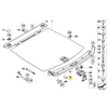 Bmw 5 E61 Ladeka Verschlussdeckel Blende Originalus 51476987045
