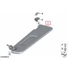 BMW 5 F07 GT Kairysis Saulės Žemynlankis Originalus 51167225915