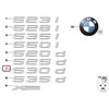 Bmw 5 F10 Etiketė Originalus 51147219547