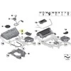 Bmw 5 F10 F11 Taurės Laikiklis Originalus 51169241714