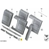 Bmw 5 F10 Isofix Išorinis Kairys Originalus 52207247235