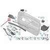 BMW 5 F10 Priekinio Durų Dešinės Pusės Garsiakalbio Dangtelis 51417225970 7225970 NAUJAS ORIGINALUS