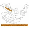 BMW 5 G30 Aukštutinis Smūgio Slėpiklis Originalus 51117385286