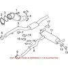 BMW 5 G30 išmetimo vamzdžio laikiklis 18208683823 Originalus