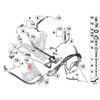 BMW 5 GT F07 vairo stiprintuvo trosas Originalus 32416796375