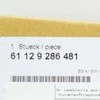 BMW 5 SERIES F10 F11 Priekinis bamperis PDC laidų jungtis 61129286481 Originali