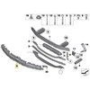 BMW 5 serijos F10 F11 (11-14) M Sport smūgio amortizatorius ant apsauginės juostos Originalus 51117903991