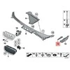 BMW 5 serijos F10 LCI F11 LCI priekinio kairės pusės sparno apdaila 51137336647 Originali