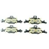 BMW 5,6,7 serijos X3 X4 X5 X6 priekinių diskinių stabdžių trinkelių rinkinys 34116883469 Originalus