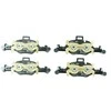 BMW 5,6,7 serijos X3 X4 X5 X6 priekinių diskinių stabdžių trinkelių rinkinys 34116883469 Originalus