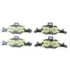 BMW 5,6,7 serijos X3 X4 X5 X6 priekinių diskinių stabdžių trinkelių rinkinys 34116883469 Originalus