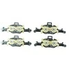 BMW 5,6,7 serijos X3 X4 X5 X6 priekinių diskinių stabdžių trinkelių rinkinys 34116883469 Originalus