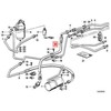 BMW 6 E24 Oro Šaldytuvo Kompressorius Sėkimo Vamzdis Originalus 64539067597