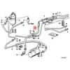BMW 6 E24 Oro Šaldytuvo Kompressorius Sėkimo Vamzdis Originalus 64539067597