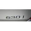 Bmw 6 E63 E64 Schriftzug Originalus 51147163792