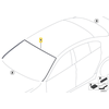 Bmw 6 F06 F13 Vėjo Šarvo Dekoratyvinės Juostelės Originalus 51317227341