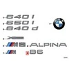 BMW 6 F06 Gran Coupe Etiketas 2013 2015 2018 Originalus 51147988554