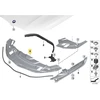 Bmw 6 G32 Gt Variklio Angos Vidurinis Dangtelis Originalus 51767438428