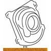 BMW 6 serijos F06 F12 F13 guminis batas originalus 51247273662
