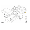 Bmw 6 E63 E64 Priekinės Sklendės Garso Izoliacija Originalus 51487148209