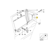 Bmw 7 E38 Galinio Stiklo Sonnenschutzrollo Originalus 51168225581