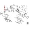 BMW 7 E38 Stovėjimo Raktas Originalus 51458150466