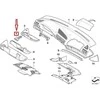 BMW 7 E38 Stovėjimo Raktas Originalus 51458150466