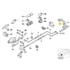 Bmw 7 E38 Vorlaufleitung Originalus 37131091125